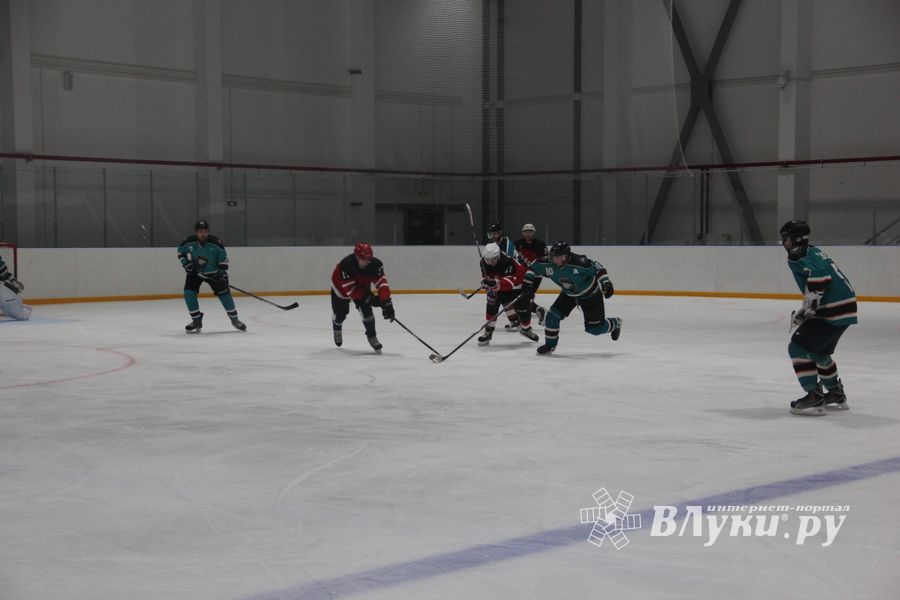 В Великих Луках прошли хоккейные матчи (ФОТО)