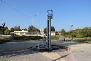 Завершается основная подготовка для установки знака воздухоплаванию (ФОТО)