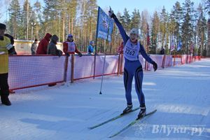 Всероссийская массовая лыжная гонка «Лыжня России 2015» состоялась в Великолукском районе (фото)