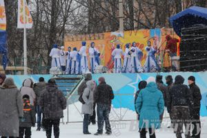 В Великих Луках встретили Масленицу