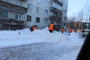В Невеле коммунальные службы справились с уборкой снега на 5+