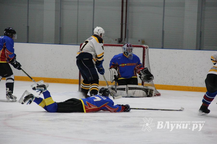 Великолукские хоккеисты одержали победу на домашнем льду (ФОТО)