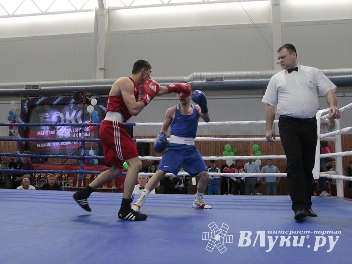 Матчевая встреча по боксу Великие Луки —Псков — Грозный (ФОТО)