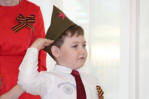 Юные великолучане отметили День победы (ФОТО)