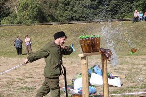 В Великолукской крепости прошёл Чемпионат Псковской области по рубке шашкой (ФОТО)