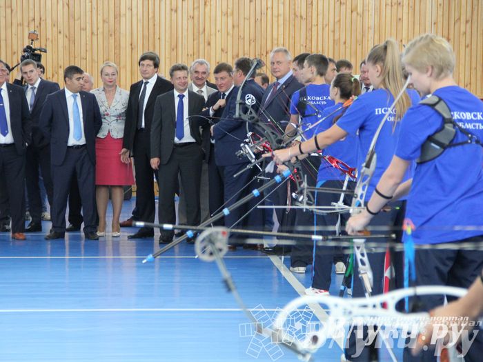 Открытие спортивно-оздоровительного комплекса «Стрелец» (фото)