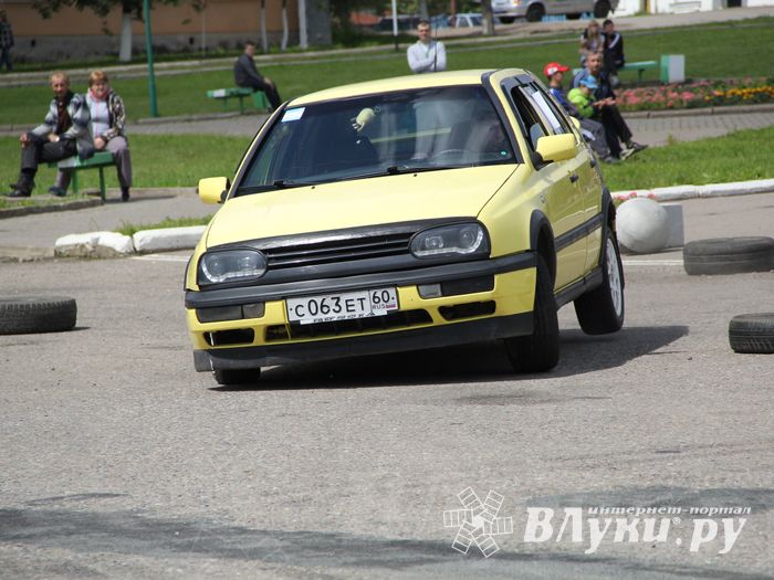 В Невеле состоялся финал по автоспринтслалому