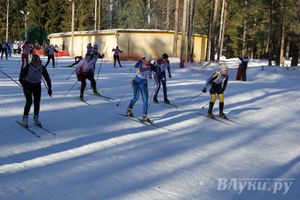 Всероссийская массовая лыжная гонка «Лыжня России 2015» состоялась в Великолукском районе (фото)