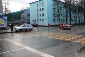 ДТП на перекрёстке Октябрьский-Первомайская (ФОТО)