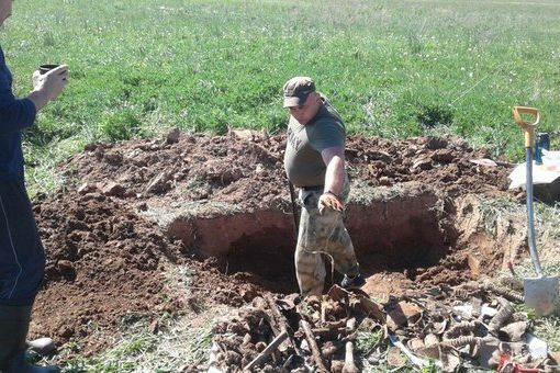Поисковики отряда «Маргелов» обнаружили останки бойцов РККА (ФОТО)
