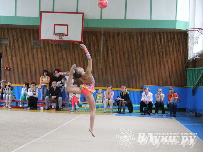 В Великих Луках прошло Первенство по художественной гимнастике (фото)