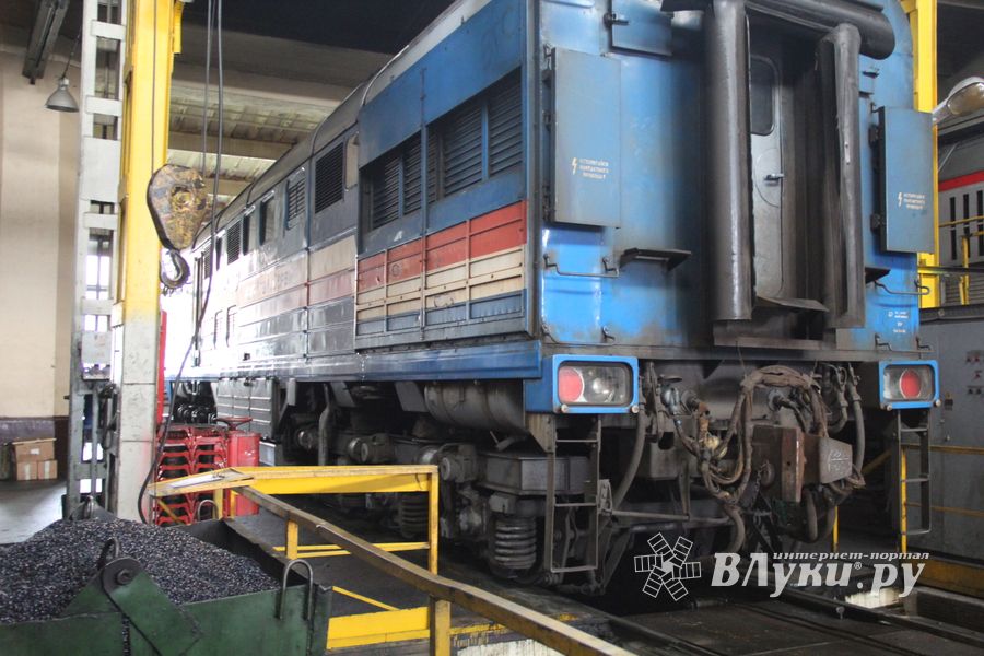 Великолукские школьники почувствовали себя машинистами (ФОТО)