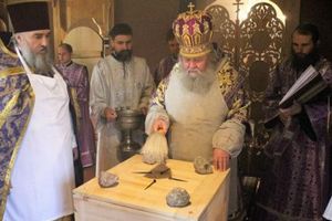 Епископ Сергий (Булатников) совершил освящение храма Казанской иконы Божией Матери села Шульги (фото)