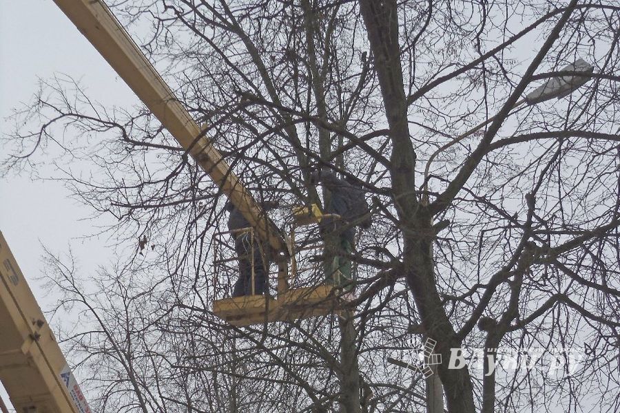 Город готовится к Новому году