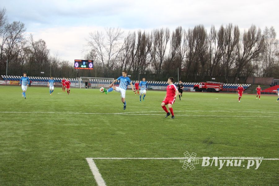 ФК «Луки-Энергия» сыграл вничью с командой «Псков-747» (ФОТО)
