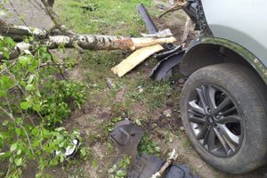 На пр-те Октябрьском произошло ДТП (ФОТО, ВИДЕО)