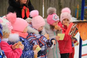 В детском саду №26 зиму провожали и блины поедали...(ФОТО, ВИДЕО)