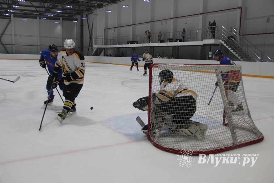 Великолукские хоккеисты одержали победу на домашнем льду (ФОТО)