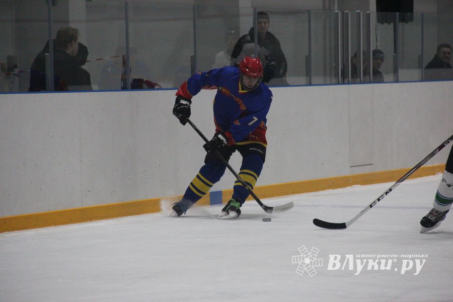 Псковская «Ганза» не смогла распечатать ворота ХК «ЛукиСпорт» (ФОТО)