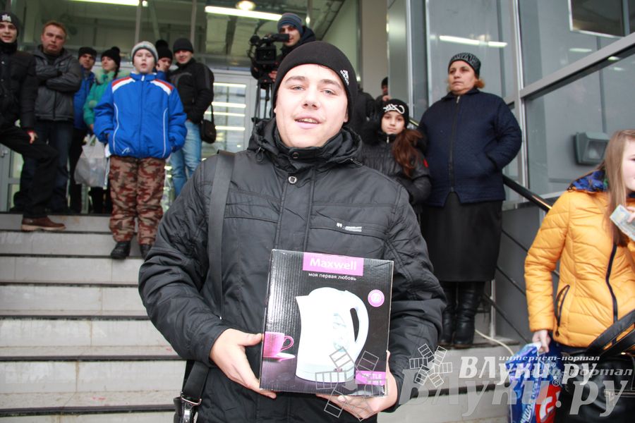 Открытие супермаркета «Тележка» в Великих Луках