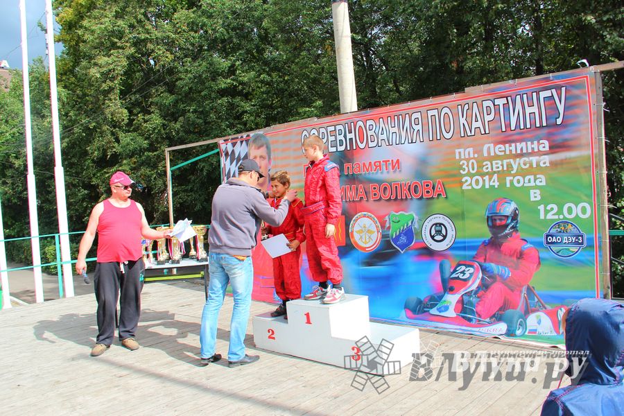 ​Великолучанин Николай Маркевич стал серебряным призером чемпионата г. Великие Луки по картингу (фото)