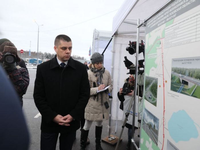 В Псковской области открыли после ремонта дорогу на границе России и Латвии