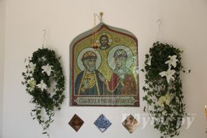 В Кунье открыли часовню святых Петра и Февроньи
