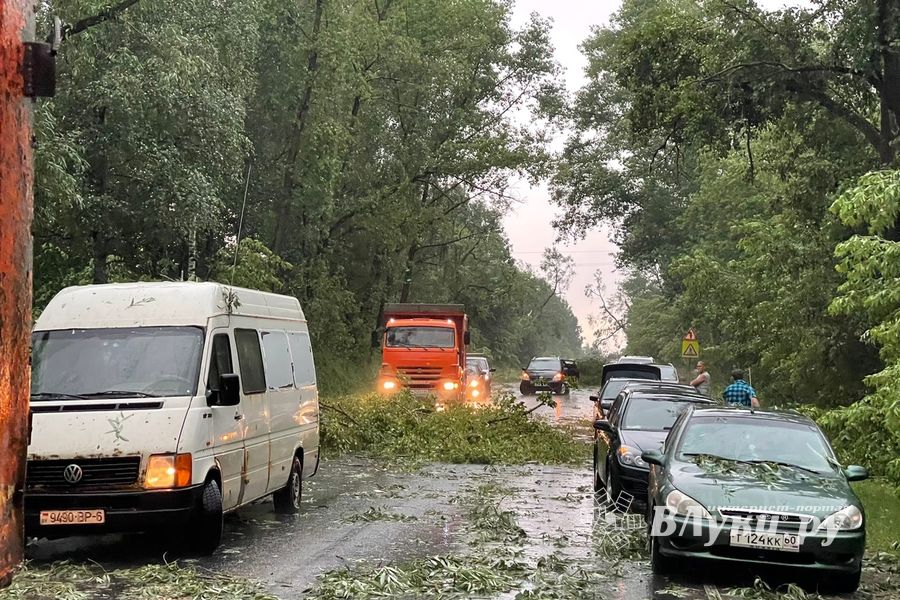 Весь ужас вчерашнего урагана в Великих Луках и районе (ФОТО, ВИДЕО)