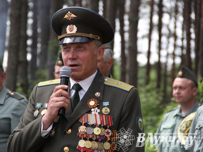 Торжественная церемония закладки Камня Памяти у деревни Каськово