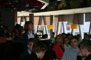 Великолукские школьники посетили "Литературное кафе"