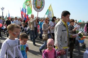 9 мая. Парад ( II часть), шествие, салют