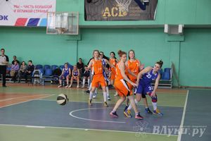 игра за 1 место, девушки: НГУ (Санкт-Петербург) — ВЛГАФК (В. Луки)