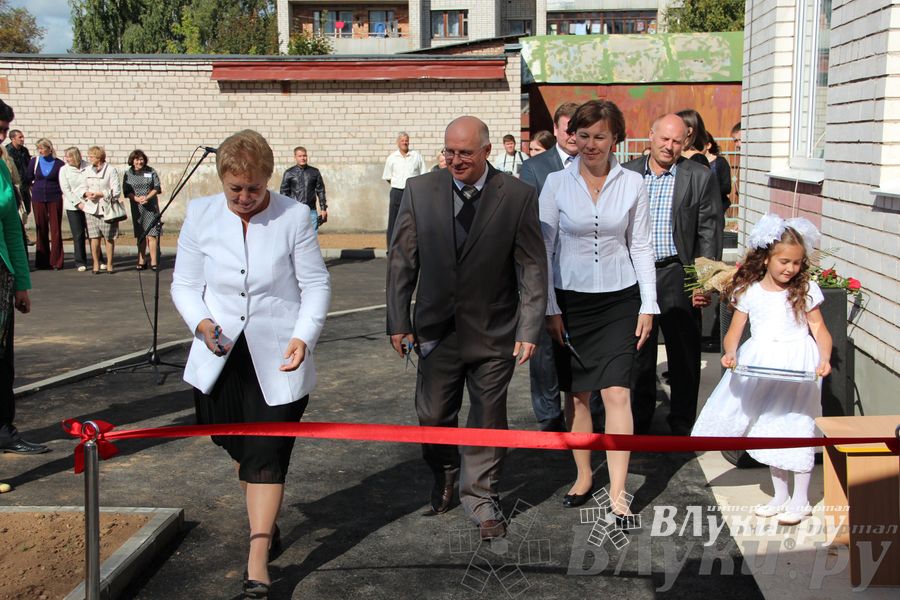 Открытие нового корпуса детского сада на ул. Р. Люксембург