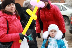 Открытие супермаркета «Тележка» в Великих Луках