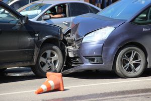 ДТП возле Смоленского рынка (ФОТО)