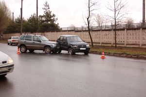 Фотофакт: ДТП на проспекте Гагарина в Великих Луках