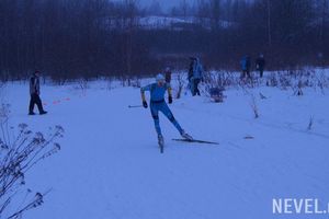 В Невеле прошли открытые соревнования по лыжным гонкам (фото)
