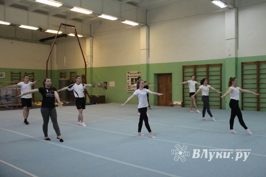 В Великих Луках проходят соревнования по гимнастике (ФОТО)