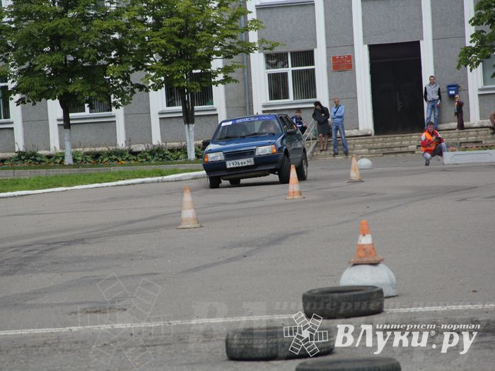 В Невеле состоялся финал по автоспринтслалому