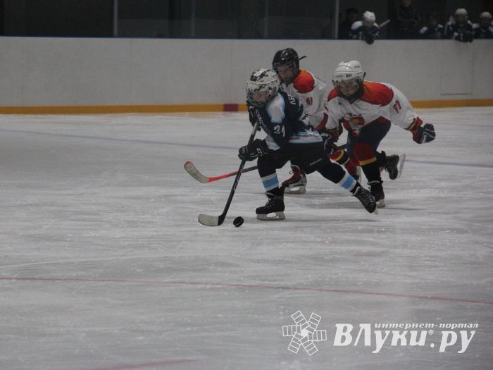 Товарищескике хоккейные игры между детскими командами прошли в Великих Луках (ФОТО)