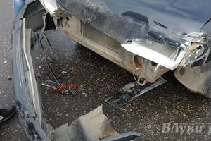 В Великих Луках на Дружбе пробка в связи с ДТП (фото)