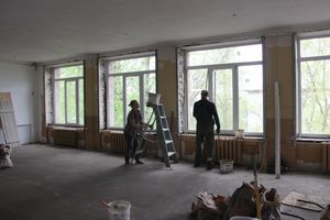 В школе №17 полных ходом идёт ремонт (ФОТО)