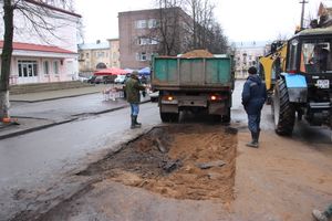 На улице Пионерской временно перекрыто движение (ФОТО)