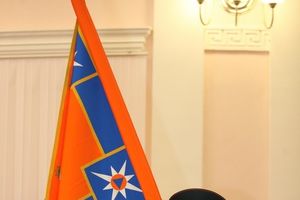 У спасателей Псковской области появилось собственное знамя (фото)