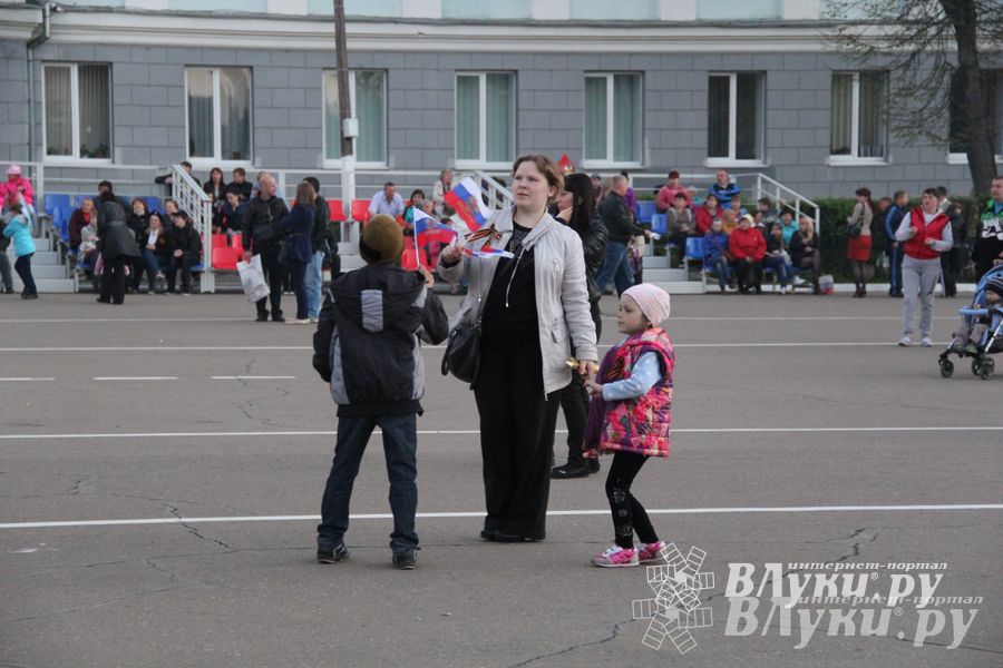 ​Праздничным концертом и салютом завершились празднования Дня Победы в Великих Луках (фото)