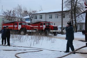В Великих Луках горел жилой барак (ФОТО)