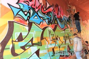 В Великих Луках прошел городской конкурс «Граффити — новый взгляд»