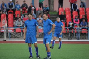 Матч ветеранов ФК «Спартак» и ветеранов великолукского футбола на «Экспрессе» (ФОТО)