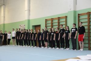 В Великих Луках проходят соревнования по гимнастике (ФОТО)