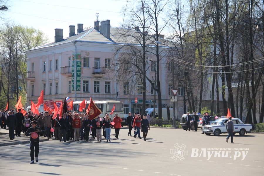 Первомайская демонстрация КПРФ